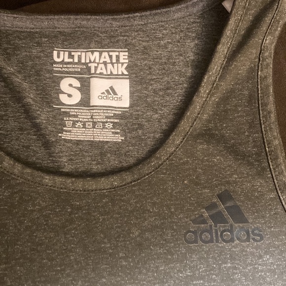 Adidas Ultimate Tank top grey - Picture 2 of 5